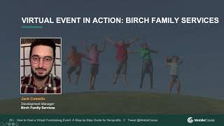 Virtual Event In Action - Birch Family Services