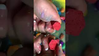 ASMR “CRISP” SIDEWALK CHALK SNAPS 🍎