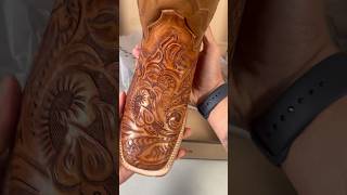 Stetson wicks handtooled cowboy boots. #cowboyboots #westernboots #boots