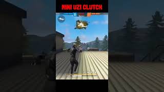 Can I do 1V4 Clutch with Mini Uzi. #shorts #freefire #viral