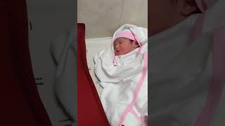 Newborn immediately after birth 🥰❤️🧿 #newborn #babygirl  #love #cute #afterbirth #shorts #shortvideo