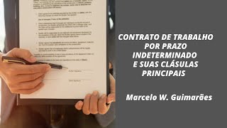 CONTRATO DE TRABALHO POR PRAZO INDETERMINADO