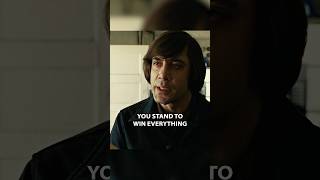 "What's The Most You've Ever Lost In A Coin Toss?" - No Country for Old Men (2007) #shorts #movie