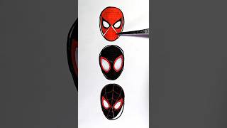 Spider Man Verse 3 Character New Papar Puzzle Crafts‼️#shorts #art #spiderman