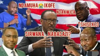 P.KAGAME APFUKAMISHIJE: TSHISEKEDI NA NDAYISHIMIYE KUBERA M23 UMVA UBURAKARI BURI GUTEZA INTAMBARA