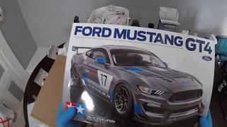 I WON!!!! Tamiya USA Giveaway..1/24 Ford Mustang GT4 Model Kit