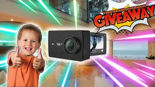 GIVEAWAY ACTION CAM 4K || giveaway 2020