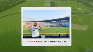 I went to see a Korean baseball game in Seoul! | DAAA Bears! | South Korea Travel Vlog #5