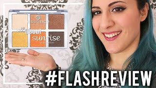 #FlashReview : Essence "All About Sunrise" Eyeshadow Palette (ENG)