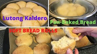 Sweet Bread Rolls - Oven Baked | Pan-baked l LUTO SA KALDERO