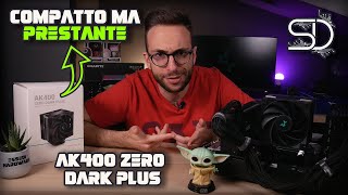 COMPATTO MA PRESTANTE - DISSIPATORE DEEPCOOL AK400 ZERO DARK PLUS