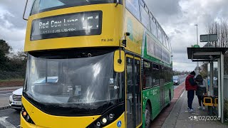 *Speed* | Dublin Bus Ride | Enviro400ER, PA240 | (221-D-18127) | Route L54 to Red Cow Luas