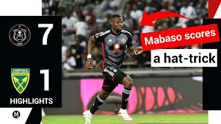 Highlights | Orlando Pirates 7 - 1 Golden Arrows #dstvpremiership #orlandopirates