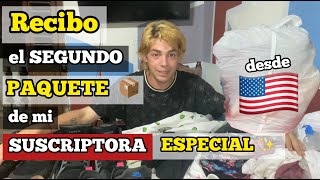 Recibo el SEGUNDO PAQUETE 📦 de mi SUSCRIPTORA ESPECIAL ✨ desde ESTADOS UNIDOS 🇺🇸 ( a CUBA 🇨🇺 )