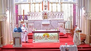 Thursday Morning Mass. Thursday of Holy Week (Apr 9th). Rathfarnham, Dublin.