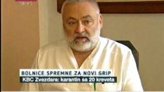 Požar u KBC "Dr Dragiša Mišović"