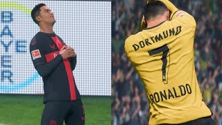 EA FC 24 PS5 Cristiano Ronaldo Back In Europe And Will Play In Germany - Bundesliga GOALS