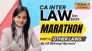 CA Inter Other Laws Revision Marathon Jan 2025 | FEMA GCA Interpretation | CA Shivangi Agrawal