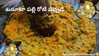 Tomato Palli Roti Pachadi | ఇలా చేసారంటే టమాటా పల్లీ రోటి పచ్చడి ఒకటికి నాలుగు ముద్దలు లాగించేస్తారు