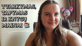 Vlogas: Tvarkymas ~ Tapymas ~ Mėlynieji knygų mainai ir nauji pirkiniai