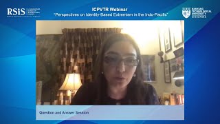 ICPVTR Webinar on Perspectives on Identity Based Extremism in the Indo Pacific