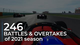 F1 2021 - The Best Battles & Overtakes Compilation | rFactor 2