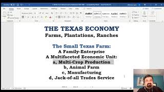 Texas  From Nationhood to Statehood 1836 1860 Session # 2