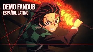 Demo voz tanjiro | TANJIRO VS RUI | DOBLAJE FANDUB LATINO