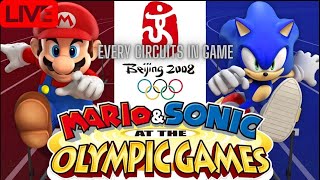 Mario & Sonic at the Olympic Games - part 1 - every circuit in game