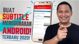 Cara membuat TEKS & SUBTITLE menggunakan ANDROID SAJA!