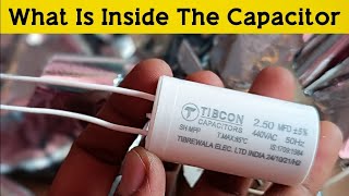 What's Inside The Fan Capacitor (Paper Capacitor) @Maheshelectricks