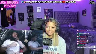 Mya Salina REACTS to "Sdot Go" | Hazard Lights ⚠️ | 🎹 @DoubleM