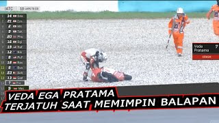 Sayang Banget, Lagi Memimpin Malah Terjatuh! Bukan Harinya Veda | Asia Talent Cup Malaysia Race 1