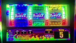 Red Hot Sevens Slot Machine Minimum Bet & Max Bet