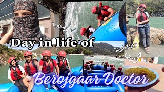 Day in life of MBBS Berojgaar Doctor in Rishikesh | Last days before leaving College  || #mbbs_vlog