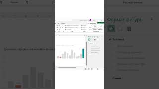 Как быстро скрыть нулевые значения на диаграмме #excel #просто