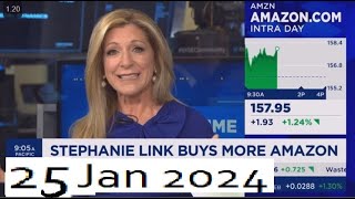 cnbc Stephanie Link buys more Amazon Amzn