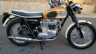 $40,000.00 RESTORATION OF THIS 1965 TRIUMPH TROPHY 650