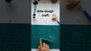 Easy Atta Dough Craft #artandcraft #art #shorts #diy #viralvideo