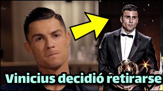 Cristiano Ronaldo comenta sobre la injusticia de Vinicius Junior y no ganar el Balón de Oro