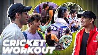 RAM MANDIR KI KHUSHI 🙏| CRICKET | WORKOUT| PRINCE NARULA