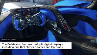 Bugatti Bolide Hypercar Interior Revealed