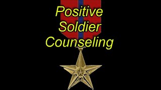 Positive Counseling Statement - Soldier Recognition - DA FORM 4856