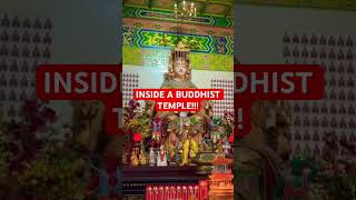 WHAT IS INSIDE BUDDHIST TEMPLE LIKE??? #shorts #trending #travel #china #malaysia #kualalumpur #wow