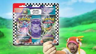 Official Pokémon TCG Gengar Eraser 2 Booster Packs