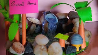 !! 🏠 Home Decorative Idea!! Water fountain(Suchi Creative Craft)