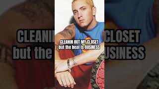 Cleanin Out My Closet but the beat is Business #eminem #mashup #eminemshorts #eminemremix