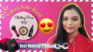 I HAVE BEEN WAITING FOR THESE! । Nykaa Sale Haul 2020। NYX, Real Techniques, PAC। Esthetic Pattern