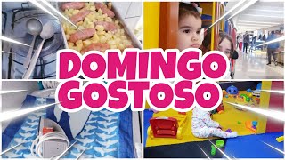 UM DOMINGO COM A GENTE -  ALMOCINHO DELÍCIA + ANDAMOS DE TRENZINHO NO SHOPPING | Selma Rocha