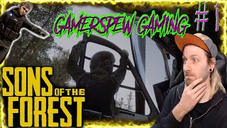 SONS OF THE FOREST | THE HELECOPTER CRASH SITE | Part 1 #SOTF